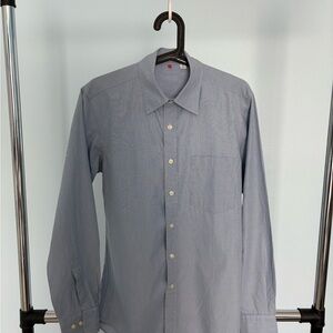 Uniqlo Blue Casual Button Down Shirt